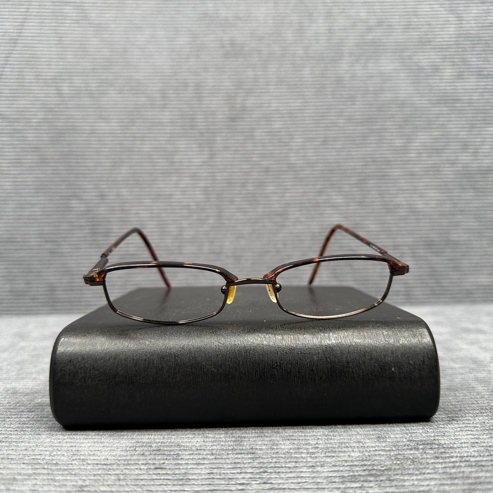 Guess GU 1050 TO Tortoise Shell Oval Y2K Eyeglasses Frame 48-18-140 Brown Unisex